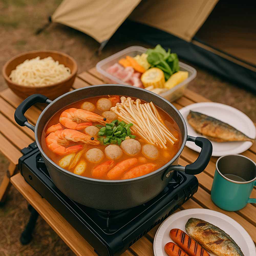 Hướng dẫn nấu ăn nhanh – gọn – lẹ khi đi camping